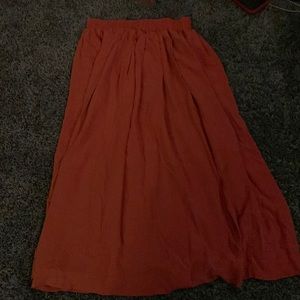 Liz Claiborne 100% silk maxi skirt